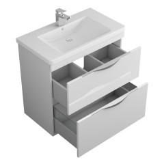 Тумба OWL 1975 Sjel stor 80, белый лак