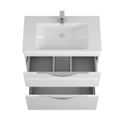 Тумба OWL 1975 Sjel stor 80, белый лак