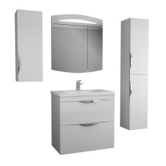 Тумба OWL 1975 Sjel stor 80, белый лак