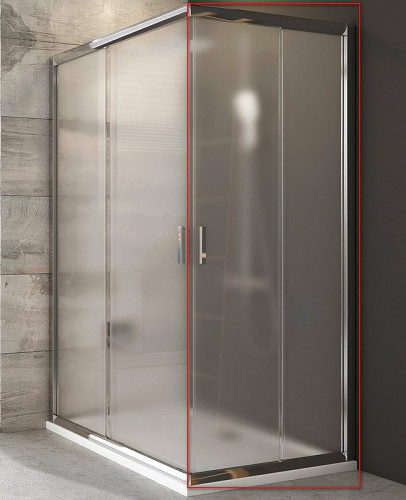 Душевая дверь Ravak раздвижная 90х190, толщина полотна мм универсальная, цвет профиля хром