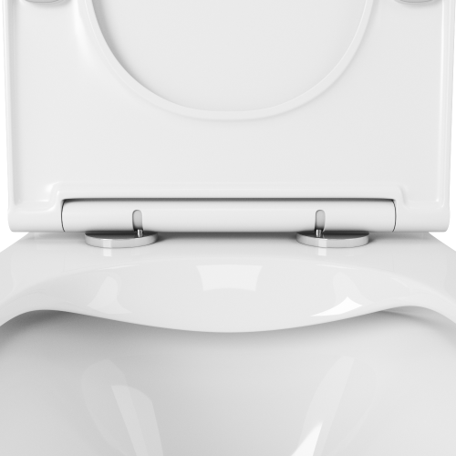 Чаша унитаза-компакта напольного безободкового OWL Vatter Ruta-G  с сиденьем DP микролифт