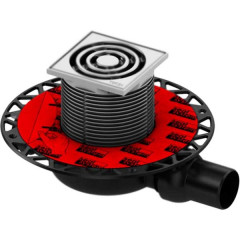 Трап для душа Tece Drainpoint S110 3601100 низкий горизонтальный