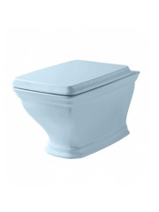 Унитаз Artceram Civitas подвесной 360*535*320 Blue Matt
