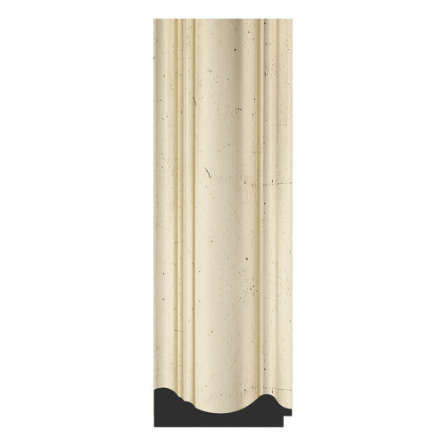 Зеркало настенное с фацетом EVOFORM в багетной раме травленое серебро, 59х119 см, BY 3497