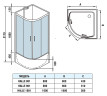 Душевая кабина WeltWasser WW500 Halle 1001 100x100
