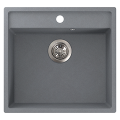 Кухонная мойка Formastone FostoGran FG 52-50, прямоугольная, серый