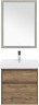 Мебель для ванной Aquanet Nova Lite 60 дуб рустикальный (2 ящика)