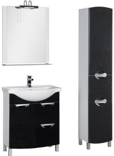 Мебель для ванной Aquanet Асти 75 б\к черный