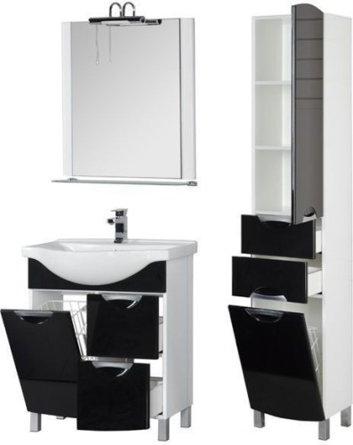 Мебель для ванной Aquanet Асти 75 б\к черный