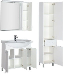 Мебель для ванной Aquanet Глория 90 белый