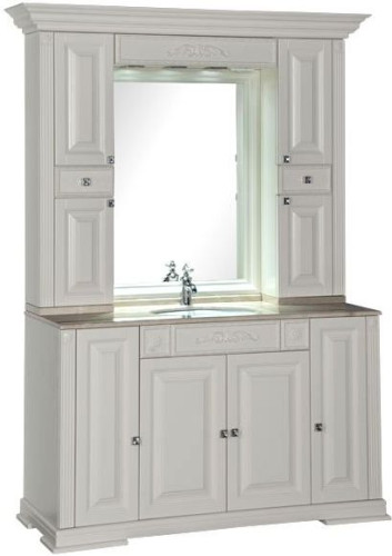 Мебель для ванной Aquanet Кастильо 140 слоновая кость