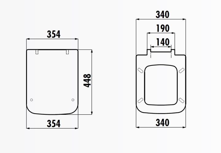 CREAVIT Крышка дуропласт с микролифтом BENE