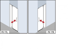 Душевая дверь Kermi Pasa XP PX 1TR 09018VAK