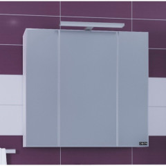 Зеркальный шкаф СанТа Стандарт 80 с подсветкой