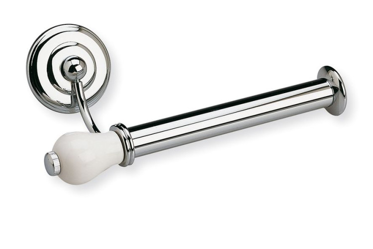 Stil Haus Nemi, бумагодержатель, цвет хром - белая керамика