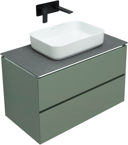 Тумба под раковину Allen Brau Infinity 1.21001.CGM 85 cement grey matt