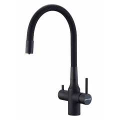 Смеситель для кухни Paulmark Salix, антрацит полностью, 213419-401, Paulmark