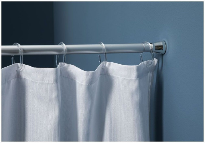 Крючок для карниза Aquanet SH0001K, 12 шт., овал, пластик