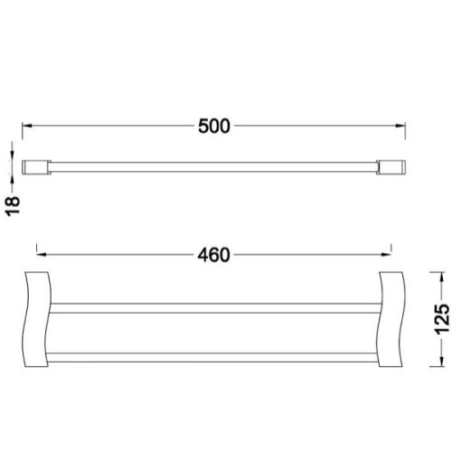 Держатель для полотенец Schein Swing 32822