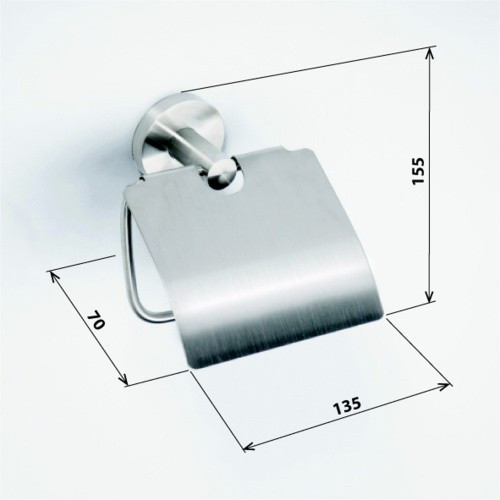 Держатель для туалетной бумаги Bemeta Neo stainless 104112015