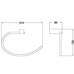 Кольцо для полотенец Schein Rembrandt 065