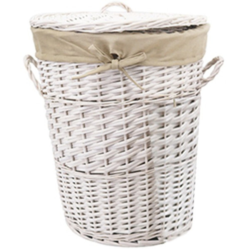 Корзина для белья WasserKRAFT Aller 36x36x48 WB-106-M с крышкой