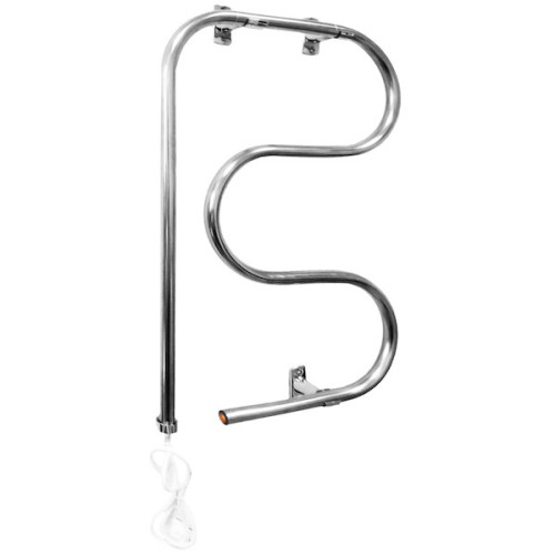 Полотенцесушитель электрический Domoterm E-образный DMT 104-25 44*70 EK