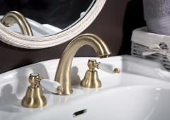 Смеситель для раковины Fiore COLONIALE 02ZZ0628, бронза