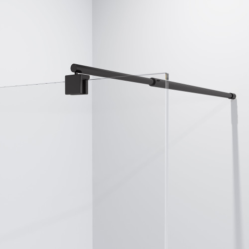 Душевая перегородка Niagara NG-681-12 BLACK (120x195)