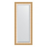 Зеркало настенное с фацетом EVOFORM в багетной раме травленое золото, 61х146 см, BY 1171