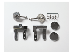 Комплект петель soft-close Artceram Hermitage хром