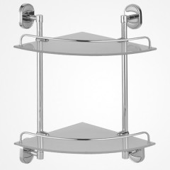 Угловая полка Groneo G1907-2 двойная