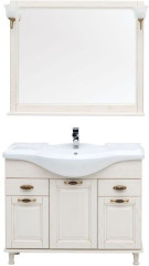 Мебель для ванной Aquanet Тесса Декапе 105 жасмин/золото