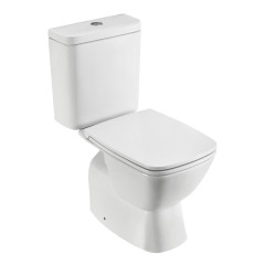 Унитаз-компакт безободковый Santek &quot;Нео&quot; rimless с горизонтальным выпуском (1.WH30.2.418)