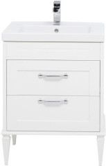 Тумба с раковиной Aquanet Денвер 65 белый