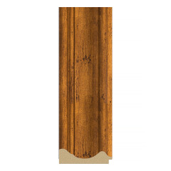 Зеркало настенное Polygon EVOFORM в багетной раме травленая бронза, 59х79 см, BY 7213