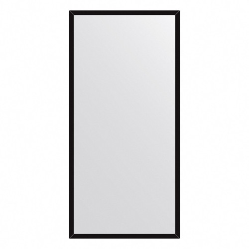 Зеркало настенное  EVOFORM в багетной раме чёрный, 46х96 см, BY 7460