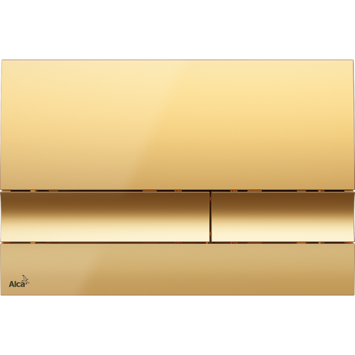 Кнопка смыва alcadrain M1725 24.7х1.5х16.5 для инсталляции, пластик, цвет Золото (M1725)