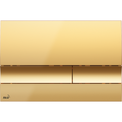 Кнопка смыва alcadrain M1725 24.7х1.5х16.5 для инсталляции, пластик, цвет Золото (M1725)