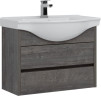 Тумба под раковину Aquanet Сидней 80 дуб рошелье