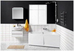 Зеркало-шкаф Aquanet Лайн 60 белый