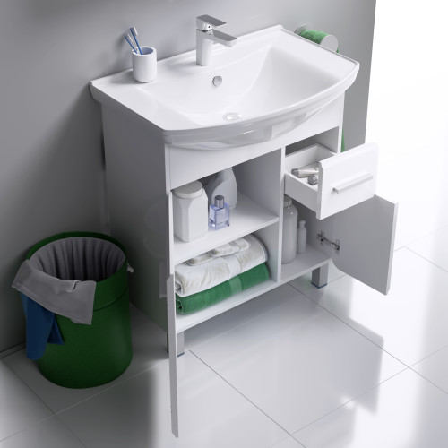 Напольная тумба 75 см Aqwella KOR0107