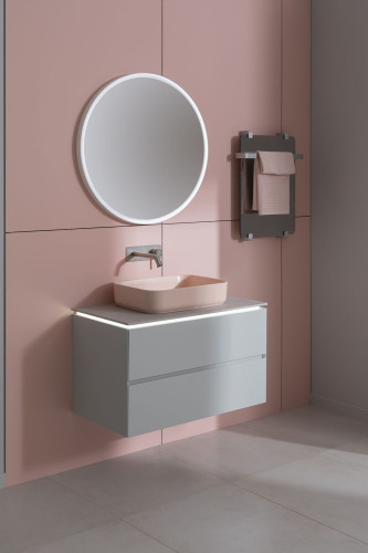 Тумба под раковину Allen Brau Infinity 1.21001.PWM 85 рapyrus white matt