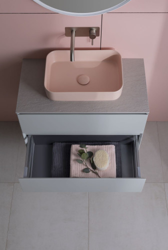 Тумба под раковину Allen Brau Infinity 1.21001.PWM 85 рapyrus white matt