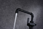 Смеситель для кухни Paulmark LOFT, Lo226006-401, PVD антрацит, Paulmark