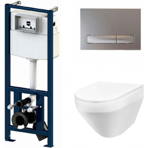Комплект унитаза с инсталляцией AM PM Spirit V2.0 I012702/I014151/C701700SC