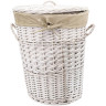 Корзина для белья WasserKRAFT Aller 44x44x55 WB-106-L с крышкой