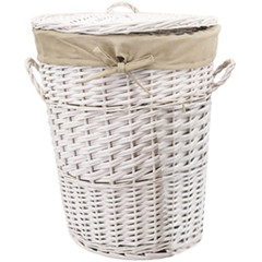 Корзина для белья WasserKRAFT Aller 44x44x55 WB-106-L с крышкой