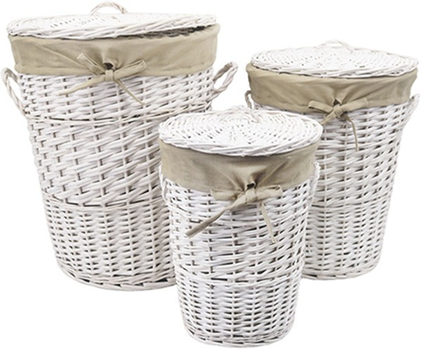 Корзина для белья WasserKRAFT Aller 44x44x55 WB-106-L с крышкой