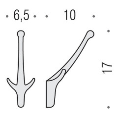 Крючок Colombo Design Appenditutto AM27Hook2.000